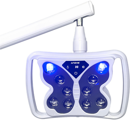 Salón de belleza Dientes Blanqueador de la máquina de luz azul 10 ojos de blanqueador de dientes máquina móvil de blanqueamiento dental lámpara