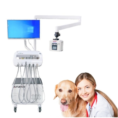 Sistema dental veterinario de alta calidad, equipo para clínicas veterinarias, unidad de tratamiento dental para mascotas, carrito dental móvil