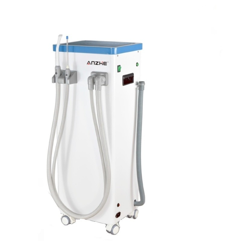 Máquina de succión de baja ruido para dentistas de alta potencia Máquina de succión de saliva dental bomba de vacío dental móvil