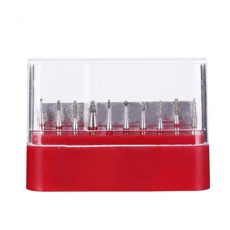 Niños Kit de odontología Mini Tamaño Dental Diamante Burs Niños Dentes Limpieza Bur