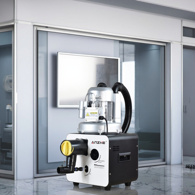 Unidad de succión dental portátil de 1.8 HP de gran potencia, bomba de vacío de saliva dental