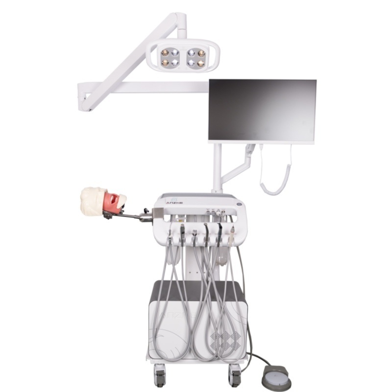 Modelo de extracción de anestesia dental Modelo de entrenamiento de inyección de anestesia para la escuela dental Sistema simulador de anestesia oral