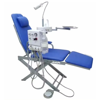 Plan B para el dentista silla dental plegable portátil de peso ligero silla dental portátil con turbina dental
