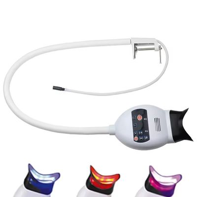 Un buen precio. Silla dental montada máquina de blanqueamiento de dientes luz fría luz púrpura luz lámpara de blanqueamiento de dientes en línea