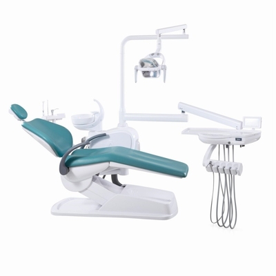 Unidad Dental Integral de la Fábrica de Foshan Aprobada por el CE Cadeira Dental Moderna de Cuero de PU Personalizada