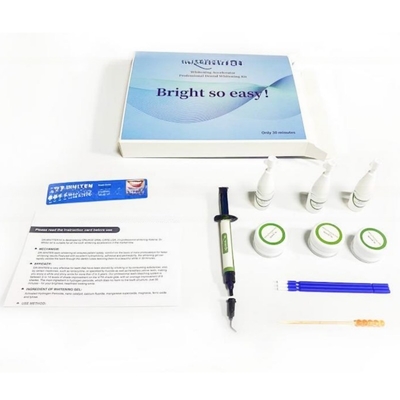 Kit de blanqueamiento de dientes eficaz 30 minutos 35% Gel blanqueador de dientes