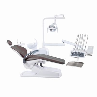 Un buen precio. Clínica dental Unidad dental completa con sensor de luz LED silla dental montada en la parte superior en línea