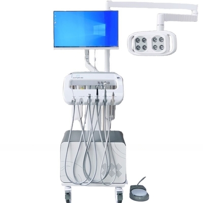 Clínica Dental Camión Dental Con PC Y Cámara Oral Unidad Dental Móvil Única Con lámpara