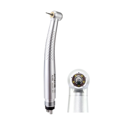 5 Spray de agua Turbina de aire de alta velocidad sin sombras luz LED Dental
