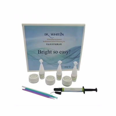 35% Gel blanqueador de dientes Dr. Whiten 30 minutos Kit de blanqueamiento de dientes