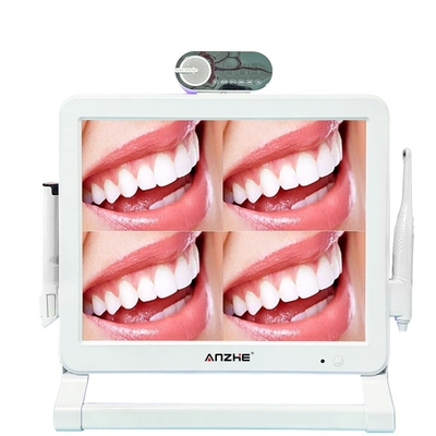 Fábrica de Foshan Wifi Dental Intraoral Cámara Endoscopio Dental de Alta Definición con Monitor