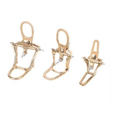 Un buen precio. Articulador de laboratorio dental de boca completa de latón de resorte de tamaño 3 Articulador dental en línea