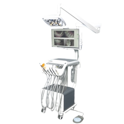 Carro Dental Móvil de Fábrica con Carro Dental Portátil de Tratamiento de Mariposa