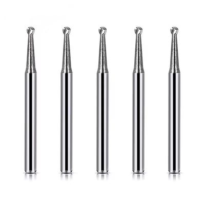 Un buen precio. 10pcs/ Caja de Polido Médico Bur Carburo Dental de Tungsteno Bur de forma de bola de Carburo para la prótesis dental en línea