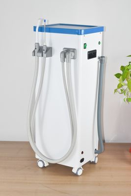 Un buen precio. Equipo de máquina de succión dental profesional Instrumento de energía portátil Unidad de succión dental desmontable en línea