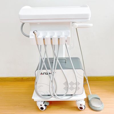 Un buen precio. Fábrica de compresores de aire de Foshan Mini compresor dental sin aceite para el cuerpo silencioso compresor de aire portátil de 550W en línea