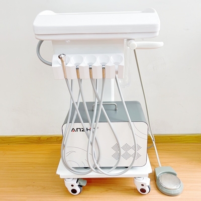 Fábrica de compresores de aire de Foshan Mini compresor dental sin aceite para el cuerpo silencioso compresor de aire portátil de 550W