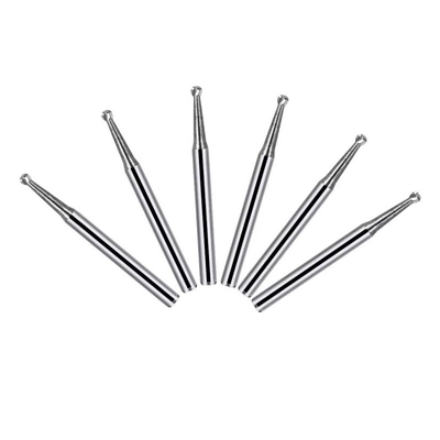 Dental Tungsteno Carburo Bur Tipo redondo Multi Tamaño 2.35mm Carburo Bur de alta calidad de perforación de esmalte dental