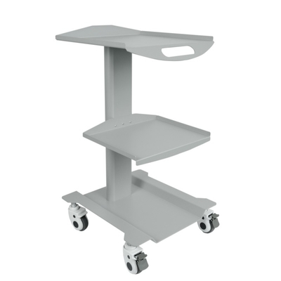 Cabinet de la Clínica Dental Clínica Dental Camión móvil con bandeja de tres capas Muebles médicos Camión móvil