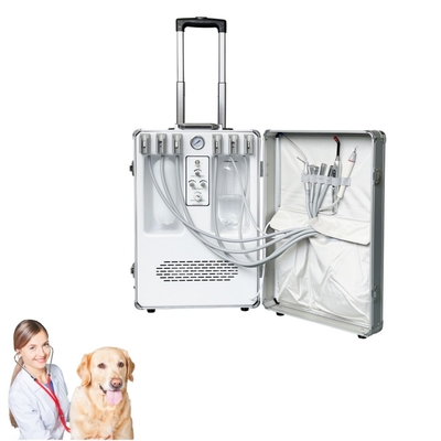 Equipo dental veterinario portátil para mascotas, maleta de tratamiento dental, cuidado dental animal, unidad móvil de tratamiento dental veterinario