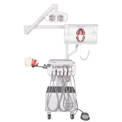 Unidad de educación de simuladores dentales Escuela dental Sistema de práctica de simulación de implantes dentales Cabeza fantasma