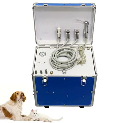Un buen precio. Wholesale Factory Veterinary Portable Dental Unit with Suction Air Compressor. Suitcase y caja de tratamiento dental para mascotas móviles. en línea