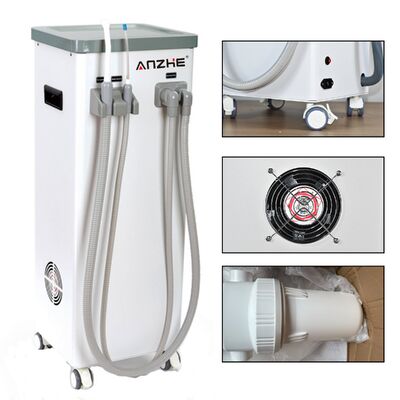 Un buen precio. OEM fábrica máquina de succión dental con eyector de saliva sistema de succión dental rentable fábrica directa bomba de vacío dental en línea