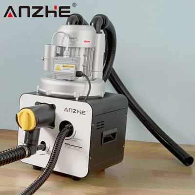 Un buen precio. Unidad de succión dental portátil de alta eficiencia de 750W. Un potente eyector de saliva dental de vacío de 1000L/min con drenaje automático. en línea