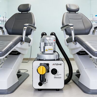 Un buen precio. Unidad de succión dental de 750W con flujo de aire de 1000L/min y separación de vapor de aire y agua en línea