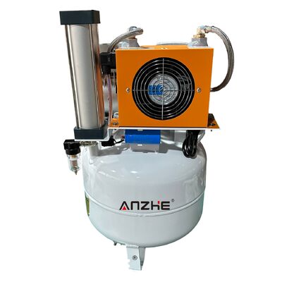 Un buen precio. Compresor de aire dental sin aceite de 40L con secador de aire Compresor de aire médico para clínica dental y equipos de laboratorio en línea