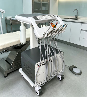 Un buen precio. Carro dental móvil de alta calidad con compresor de aire | Unidad dental de tratamiento portátil para clínicas y servicios móviles | Carro dental móvil silencioso y eficiente en línea