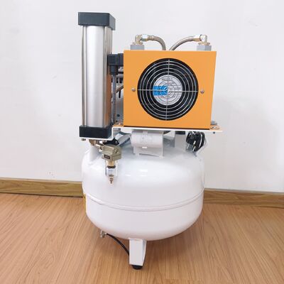 Un buen precio. 32L Compresor de aire dental silencioso y sin aceite con secador incorporado – Aire limpio de grado médico, bajo ruido, eficiente energéticamente para clínicas en línea