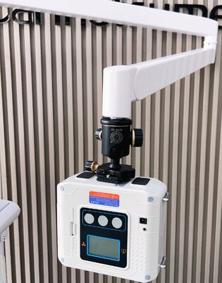 Unidad Dental Veterinaria Portátil con Cámara 4K, Rayos X y Compresor Libre de Aceite para Tratamiento Dental de Mascotas