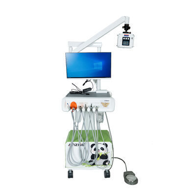 Unidad dental veterinaria portátil con sensor digital de rayos X cámara oral todo en un sistema de imágenes dentales para mascotas