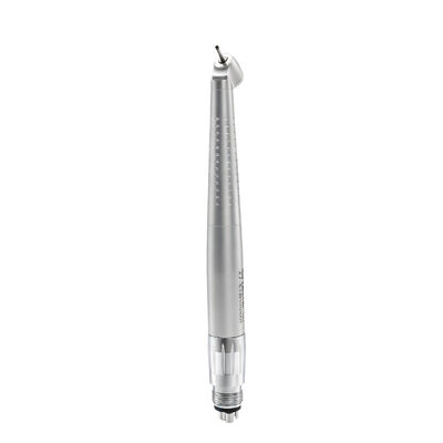 Un buen precio. 45 grados LED Dental Quirúrgico Pieza de mano Turbina de aire de alta velocidad con 320.000-400.000 rpm y LED incorporado en línea