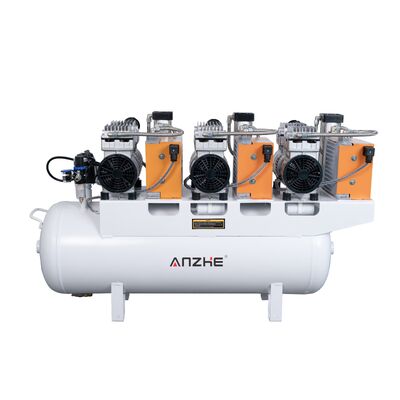 Un buen precio. Compresor de aire dental sin aceite de 90 l con secador Bomba de aire dental silenciosa de 2550 W Compresor de aire médico de 315 l/min para hospital de clínica dental en línea