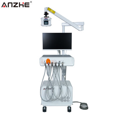 Unidad Dental Portátil con Cámara Intraoral con Sensor Digital de Rayos X y Computadora con Pantalla Táctil de 23.8 Pulgadas Sistema Completo de Imagen Dental