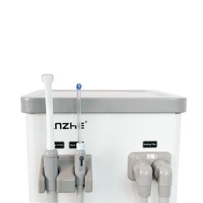 Unidad de succión dental portátil con doble modo de succión Sistema de drenaje automático y filtro de separación de agua y aire para clínicas dentales