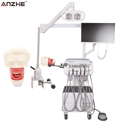Portable Dental Unit with Implant Simulation Phantom Head Dental Training Workstation Digital Dental Education System for Dental Schools and Universities