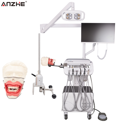 Un buen precio. Unidad dental portátil con simulación de anestesia de la cabeza fantasma Estación de trabajo de formación dental Sistema de educación local de anestesia para escuelas dentales en línea
