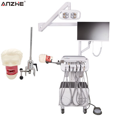 Un buen precio. Unidad dental portátil con simulación de práctica de la cabeza fantasma formación dental estación de trabajo equipo de educación dental preclínica para las universidades en línea