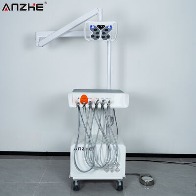 Un buen precio. Unidad Dental Portátil con Lámpara de Blanqueamiento LED Mariposa, Compresor de Aire Incorporado, Sistema de Succión, Limpiador Ultrasónico y Lámpara de Curado para Clínica Dental en línea