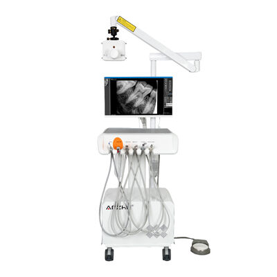 Un buen precio. Todo en Uno Estación de Trabajo Dental Digital con Rayos X Portátil, Cámara Intraoral HD, Sensor, Sistema PC, Unidad de Tratamiento Dental Móvil en línea