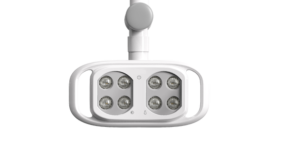 12V LED Dental Chair Lamp with 8 Eyes Sensor and Shadowless Lighting 8000-30000LUX for Dental Units