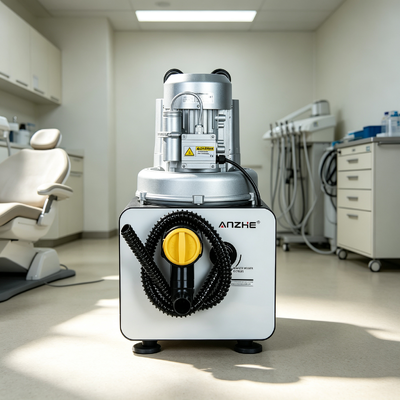 Un buen precio. Unidad de succión dental de alto rendimiento de 1300W con flujo de aire de 1200L/min para 4 sillones dentales en línea