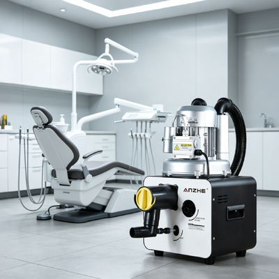 750W Dental Suction System with 1000L/min Suction Power and 56dB Low Noise for Dental Clinics