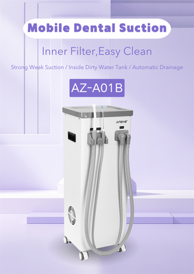 Un buen precio. Bomba de vacío dental portátil de 400W con 800L/min de succión y 56dB de bajo ruido para clínicas en línea