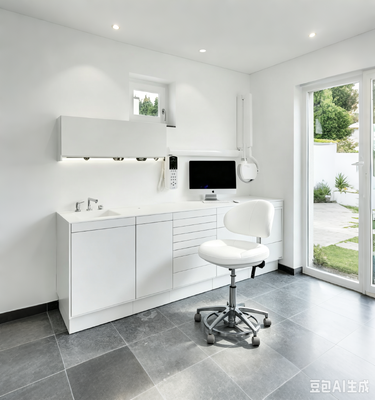 Un buen precio. Silla de dentista ergonómica ajustable con rotación de 360 grados para clínicas dentales en línea