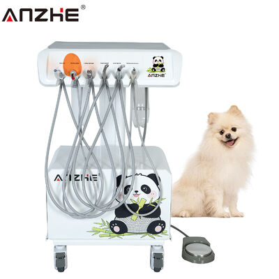 Un buen precio. Unidad Dental Veterinaria Portátil con Potencia de 550W, Presión de 0.8Mpa y Bajo Ruido de 58dB para Clínicas de Animales en línea