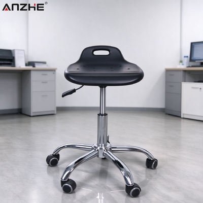 Taburete ESD antiestático para dentistas con ruedas conductoras y diseño ergonómico ajustable para clínicas y laboratorios dentales